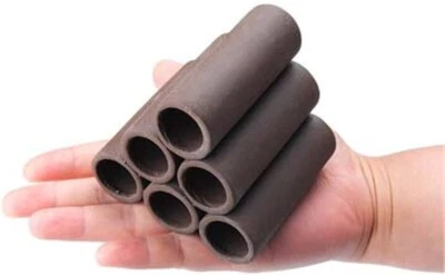 Aquarium Decoration Shrimp Tubes Fish Fry Shelter Hiding Fish Tank Ceramic Clay - Image 1 of 4