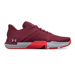 under armour red trainers