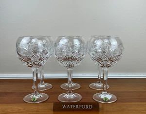 Cáliz tostado Waterford Crystal Millennium Peace 8"" ~ conjunto de 6 - Imagen 1 de 12