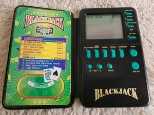 Las Vegas Casino Corner Hand-Held Blackjack Game 1994 Micro Games of America - Picture 1 of 5