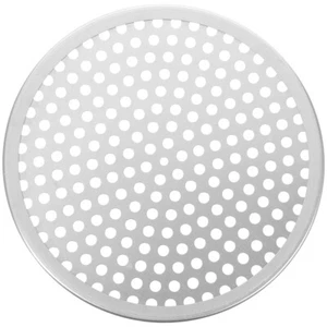 Set of 2 Pizza Screen Edelstahl Lochblech Backen Backgeschirr - Bild 1 von 12