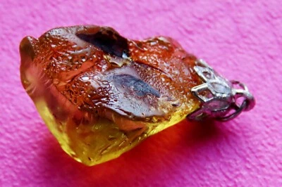 Naturbernstein Anhänger roh - Bild 1 von 4