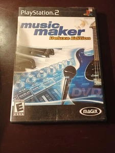 MAGIX music maker: Deluxe Edition (Sony PlayStation 2, 2005) - Picture 1 of 4