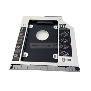 2nd Hard Drive HDD SSD Optical bay Frame Caddy for HP ProBook 650 645 640 G1 - Afbeelding 1 van 7