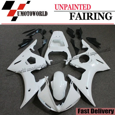 ABS Injection Fairing Kit For Yamaha YZF R6 2003-2004 / R6S 2006-2009 Unpainted - Image 1 of 4