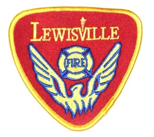 Lewisville Texas TX Feueraufnäher EMS Rettung öffentliche Sicherheit ADLER - Bild 1 von 1