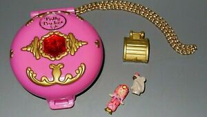  Vintage Polly Pocket Jewel Surprise Locket Palast Ruby Paradise 1992