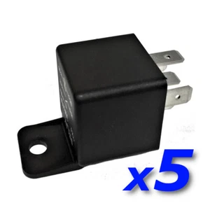 Relés automotrices estilo Bosch SPDT 12 voltios 30 40A (paquete de 5) - Imagen 1 de 3