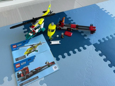 LEGO CITY: Rescue Helicopter Transport (60343) - Image 1 of 4