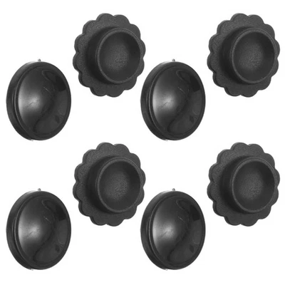  8 Pcs Umbrella Cap Nut Set Portable Tops Cover Plastic Tip Replacement - Image 1 of 4