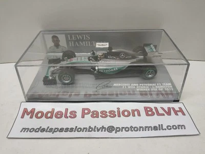 Mercedes W06 Hamilton USA GP 2015 1/43 Minichamps - Photo 1/4