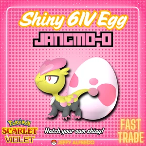 ✨️ Huevo Brillante 6IV Jangmo-o ✨ Tu OT | Pokémon Escarlata y Violeta | INICIO 🚀 Rápido - Imagen 1 de 5