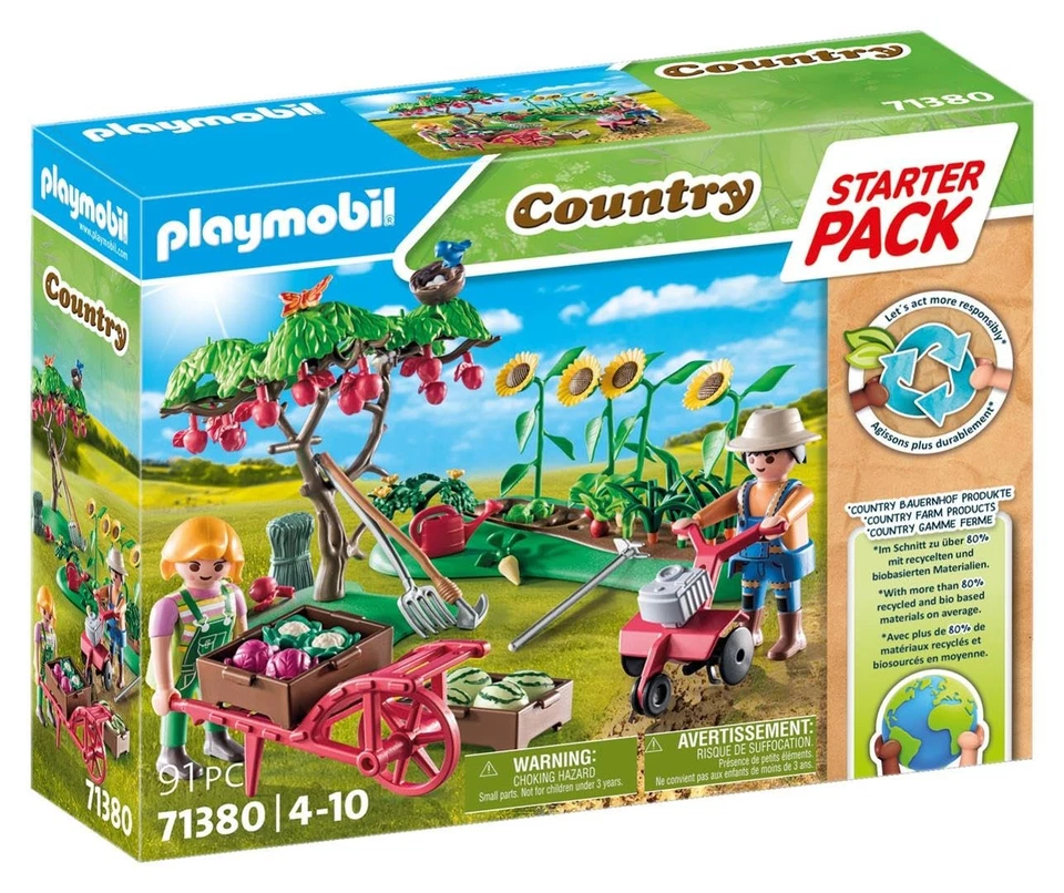 Playmobil 71380 Country Vegetable Garden Starter Pack organic fa