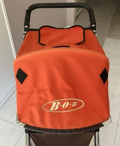 BOB Revolution - Brown & Orange / Rust CANOPY - Cloth Only 2005 - 2010 - Picture 1 of 14