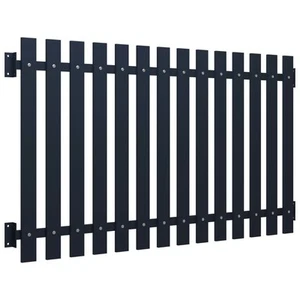 Zaunfeld Stahl Metallzaun Zaunelemente Gartenzaun Zaunpaneel Sichtschutz Zaune - Bild 1 von 18