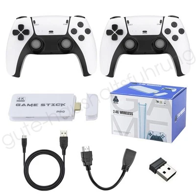60000+ Retro Videospielkonsole 4KHD TV Spiel Stick 128GB w/2 Wireless Controller - Bild 1 von 4