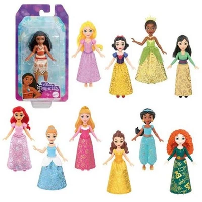 MATTEL DISNEY PRINCESS MINI DOLL 9 CM ASST.