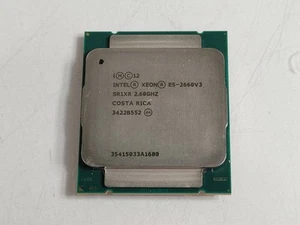 Intel SR1XR Xeon E5-2660 v3 2.6 GHz LGA 2011 Server CPU - Picture 1 of 6