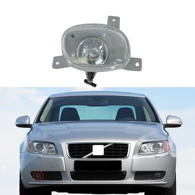 Luz antiniebla de conducción para parachoques delantero derecho lente transparente para Volvo S80 1999-06 Foto 1 de 4