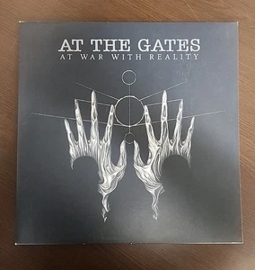 AT THE GATES At War With Reality *RARE LTD GOLD VINYL 2014 1st PRESS w/booklet - Picture 1 of 24
