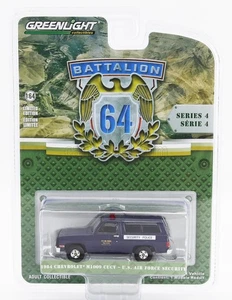 MODELLINO AUTO STATICO GREENLIGHT CHEVROLET M1009 CUCV USA AIR FORCE 1984 1/64 - Foto 1 di 1