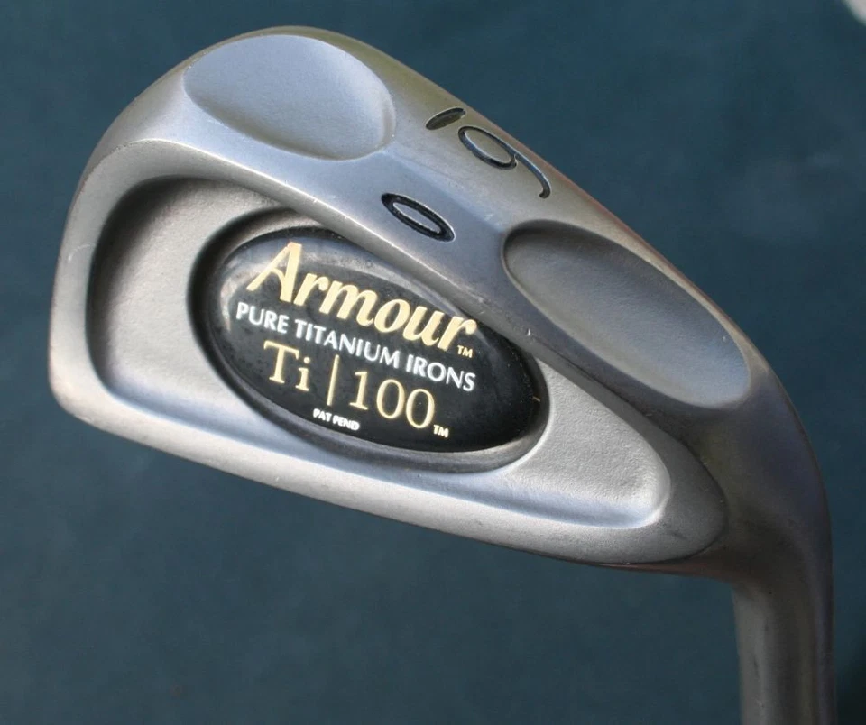 Tommy Armour Ti 100 Pure Titanium 6 Iron Original Stiff Flex Steel Shaft - Image 1 of 1