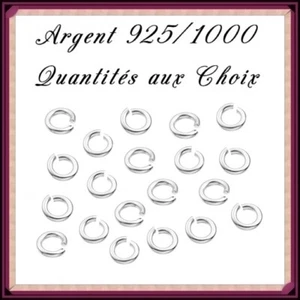 Anneaux ouverts 3,6mm fil 0,8mm, en Argent Massif 925/1000. Réf: JR8020 - Imagen 1 de 1