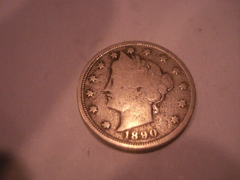 1890- 5C Liberty Nickel-V-011 Cover