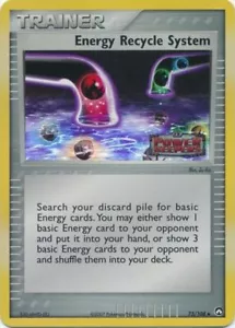 Pokemon - Energy Recycle System - 73/108 - Uncommon - Reverse Holo - EX Power Ke - Picture 1 of 1