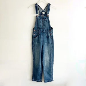 Madewell XS Straight Leg Overalls in Elmridge Wash Blue Jean Denim AA622 - Picture 1 of 8