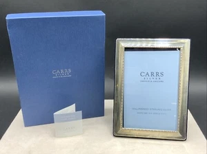 R. Carr Ltd Sterling Silver Photo Picture Frame 6” X 4” Sheffield England - Picture 1 of 5