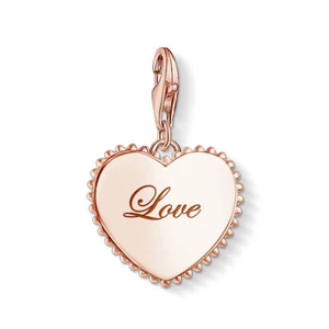 Thomas Sabo Charm Club - Charm Herz Love rosèvergoldet 1502-415-40 - Bild 1 von 1