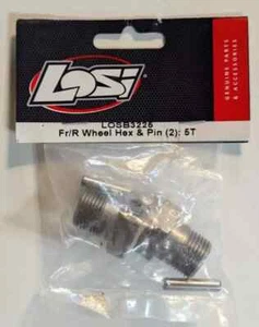 LOSB3225 F/R WHEEL HEX & PIN (2) :5T, MINI WRC - Picture 1 of 1