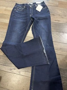 Brandneu Kancan Mid Rise Flare Dark Wash - Bild 1 von 4