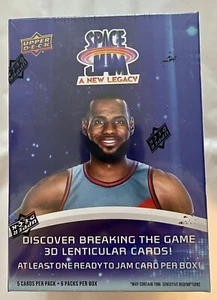 2021 Upper Deck Space Jam BLASTER BOX Versiegelte 6er Packungen Lebron Auto? - Bild 1 von 3