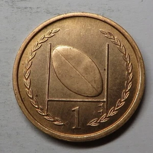 Isle Of Man Penny 1997 AA Copper Plated Steel KM#588 UNC - Picture 1 of 2