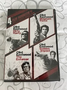 4 Film Favorites: Dirty Harry Collection DVD Clint Eastwood BRAND NEW & SEALED - Picture 1 of 2