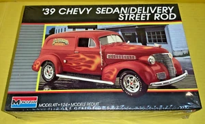 VTG 1987 Monogram ‘39 Chevy Sedan/Delivery Rod w/ Box - 1/24 Scale - 2773 - NIB - Picture 1 of 9
