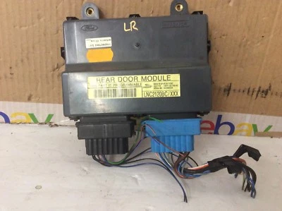 Jaguar XJ8 1998 módulo puerta trasera izquierda LNC2120BC 2000 2001 2002 1999 2003 OEM Foto 1 de 3