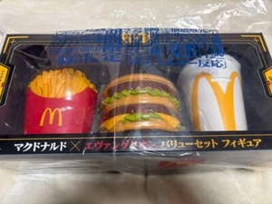 McDonald's x Evangelion Collaboration EVA Japanese Anime Value set Figure Japan - Picture 1 of 1