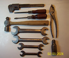 vintage automobile  tool kit , Fairmount  wrenches, pliers