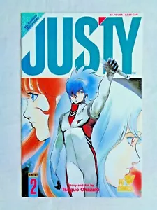 Justy No. 2 Viz Comics diciembre 1988 historia y arte de Tsuguo Okazaki primera impresión casi nuevo (9,4) - Imagen 1 de 10