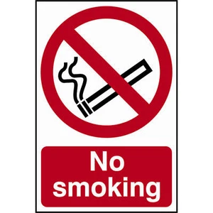 Scan No Smoking Sign 600mm 400mm Standard - Picture 1 of 1