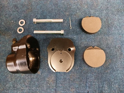 Juego de montaje de pinza de freno delantera para Honda CB360 CB350F CB400F CB500 Foto 1 de 2