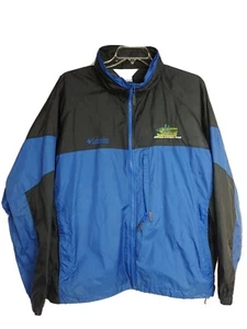 Columbia Aberdeen Stryker Team Windbreaker Jacket Men's XL Blue - Picture 1 of 10