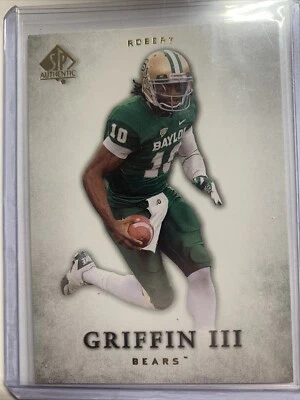 2012 SP Authentic rookie #10 Robert Griffin III rc MINT - Image 1 of 2