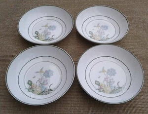 4 ROYAL ALBERT “SPRING DAWN” NEW ROMANCE CEREAL BOWLS / DISHES. - Picture 1 of 11