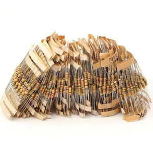1000Pcs 1/2W 100 Values 1Ω - 10MΩ Assorted Carbon Film Resistors Assortment Kit - Picture 1 of 6
