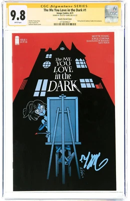 The Me You Love in the Dark #1 CGC 9.8 NM/MT SIGNED Skottie Young Duarte Variant - Image 1 of 4