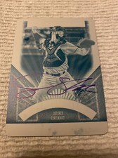 2015 Elite Extra Edition Tyler Stephenson 1/1 Auto Printing Plate.